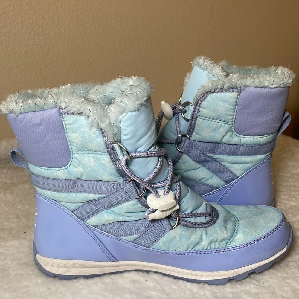 SOREL Disney Frozen Snow Boots Size 5